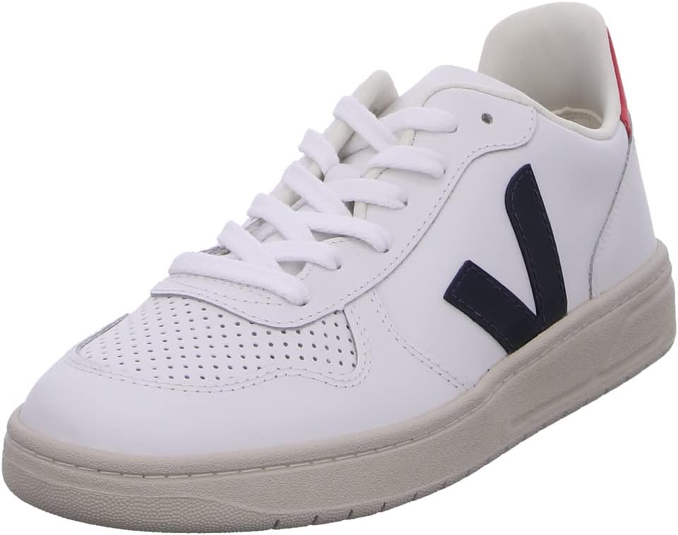 VEJA V-10 Sneakers hommes Wit/Blauw/Rood Lage sneakers : Amazon.nl:  Kleding, schoenen \u0026 sieraden