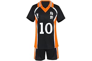 Bokutos' Karasuno Uniform Shouyou Hinata Volleyball Cosplay Costume Shirt & Shorts
