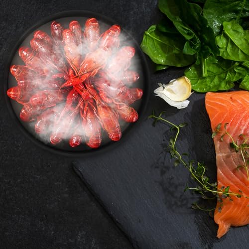 Plato negro de cerámica para sushi 10.24 in miniatura 3
