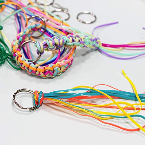 Acrsikr String Gimp Plastic Lacing Cord For Bracelets Scoubidou Craft Kits 20 Colors #TOP6