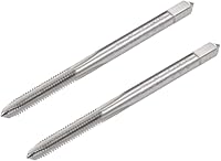 Vista 7 de uxcell Macho de la máquina #10-32 UNF rosca 2B clase 3 flautas alta velocidad tornillo roscado herramienta de roscar 2 unids