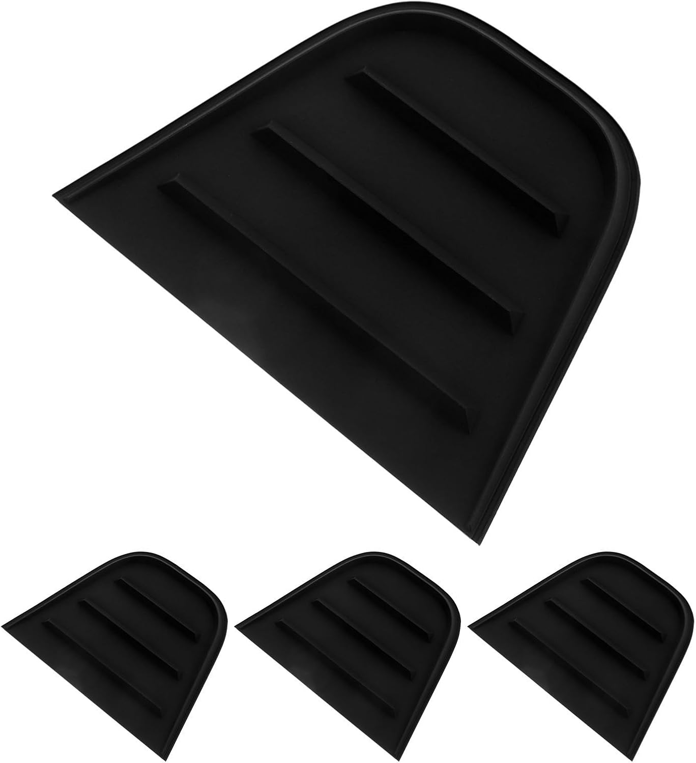 Corner Guards 4 Pcs PVC Protectors for Suitcase Toolbox