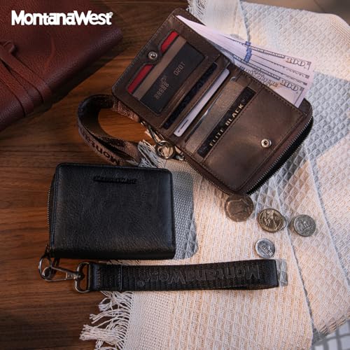 Image of Montana West Small Wallet Woman with a Detachable Wristlet Women's Wallet with Rfid Blocking Lining Minimalist Lightweight & Easy to Carry