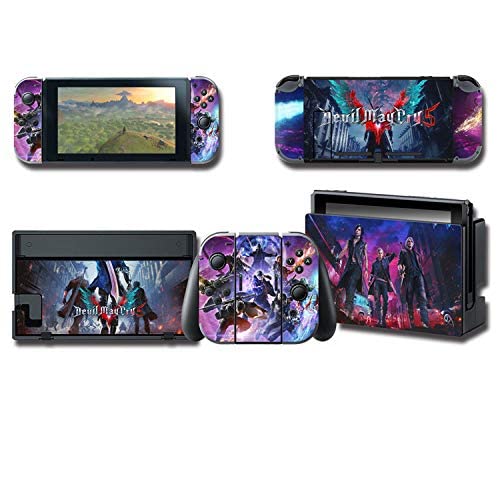 image for Boorsed Skin Cover Decals Vinyl for Nintendo Switch, Anime Game Protec