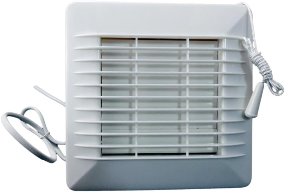 Manrose 4-inch Pull Cord Bathroom Extractor Fan : Amazon.co.uk: DIY & Tools