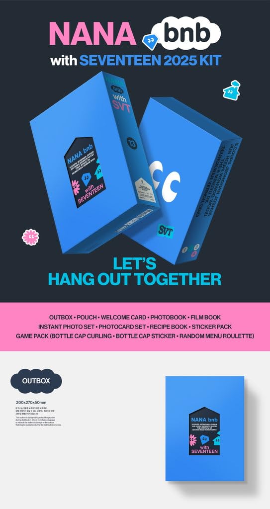 NANA bnb with SEVENTEEN 2025 KIT : Amazon.co.uk: Home & Kitchen