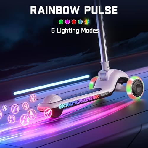 FanttikRide K9 Pro 3 Wheel Electric Scooter for Kids 3-6, Adjustable Height for Riders 3.3-4.6ft, 88 lbs, Up to 40 min, 3.5 Miles Range, AI & 2 Max Speed 3.7/6.2 MPH, UL2272 Certified