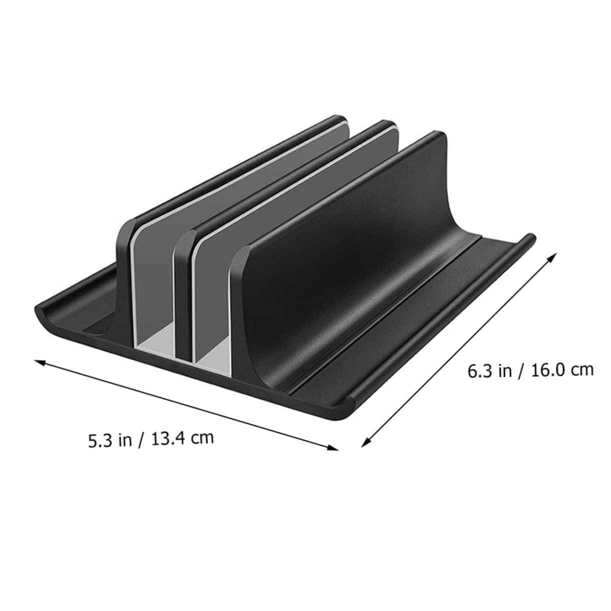 Rack Di Raffreddamento Per Laptop in Lega Di Alluminio Supporto Verticale Per Laptop Per Casa Ufficio
