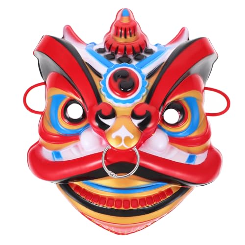 Maschera del leone : l'esclusiva maschera del leone incarna della , maschera in costume, maschera del leone