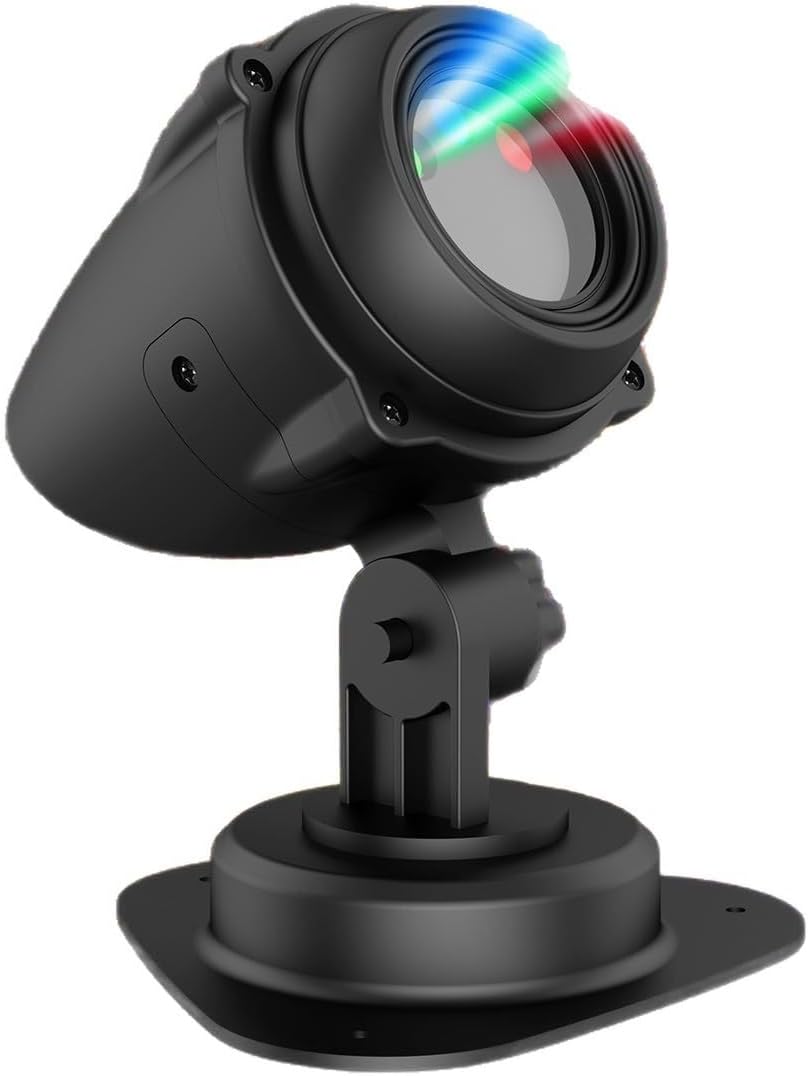 3-Color Bright Star Laser Christmas Projector Lights Outdoor IP65 Waterproof Cold Resistant with Remote & Timing for Holiday Party Garden Decor