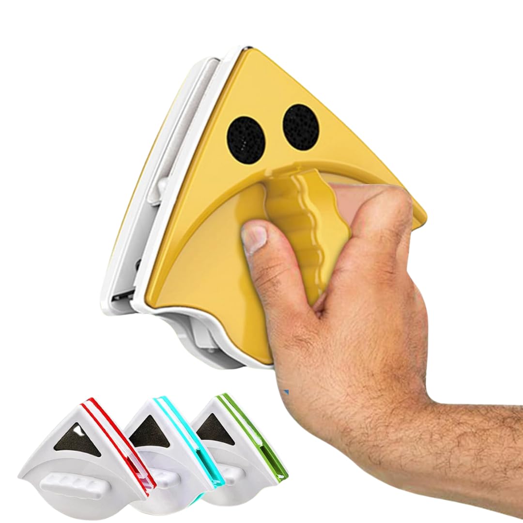 Xenos Double-Side Magnetic Window Glass Dust Cleaner Wiper, Two Sided Wiper, Squeegee Washing Kit Equipment Household Cleaner Doublefaced Washing Equipment (B0D1K1DRC2) Amazon Price History, Amazon Price Tracker