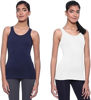 Dice -Bundle Of 2 Tank Top Bold Strap- Cotton - For Women