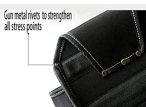 Borsa per attrezzi in tela resistente con 13