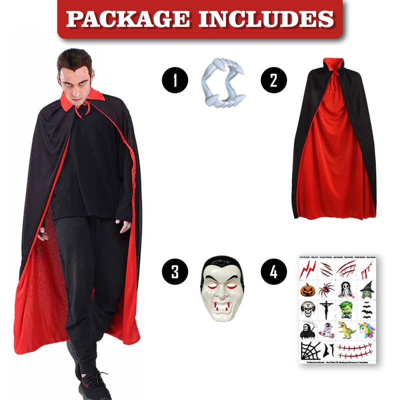 Image of Sarvda Halloween Dress | Costume and Accessories | For Girls and Boys | Kids & Adults | Vampire Witch Ghost Skeleton Draculla Pumpkin Scary Cosplay Dress