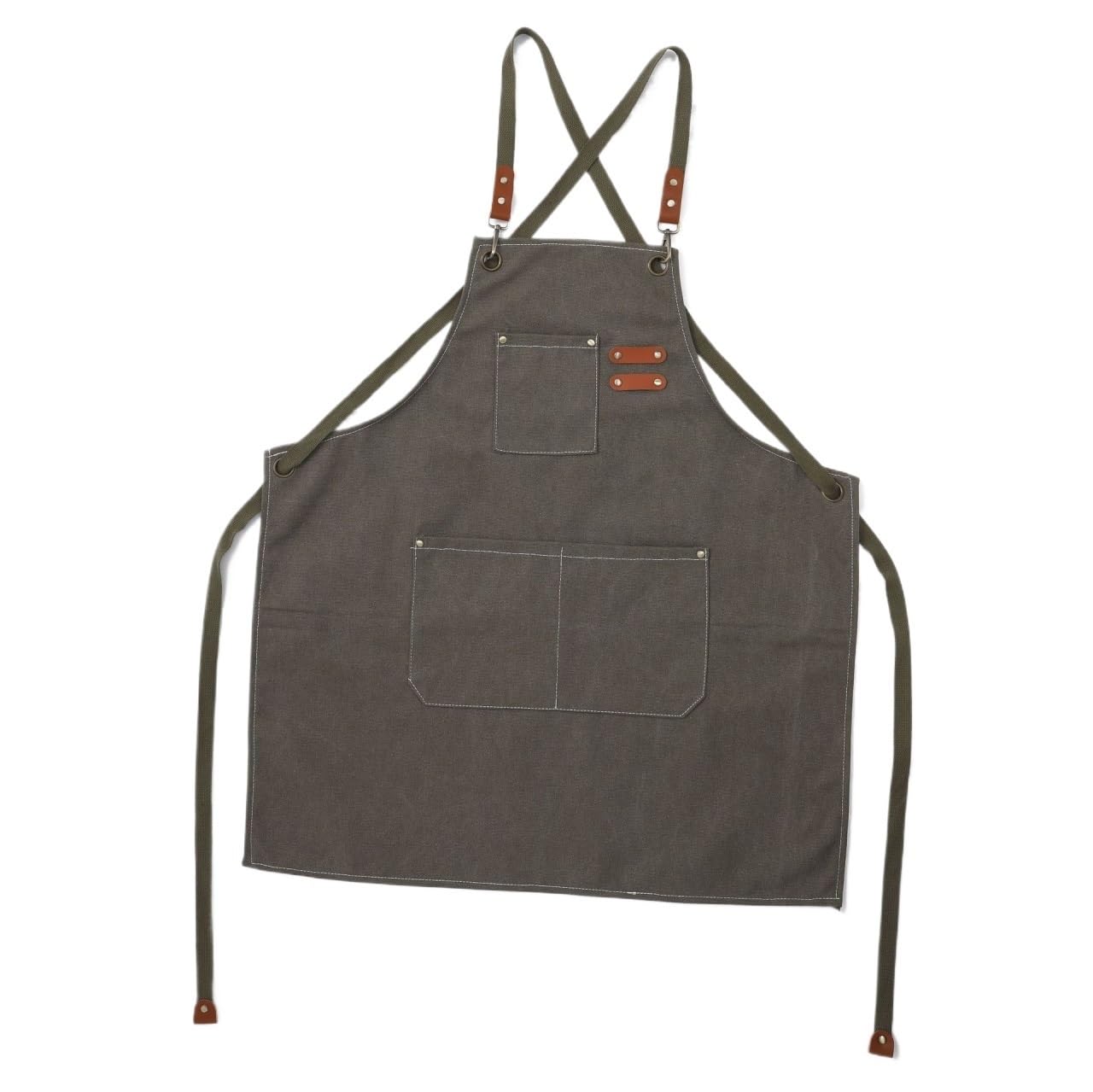 Grembiule in tela alla moda, per casa, cucina, giardinaggio, lavoro, cucina, ristorante, lavoro