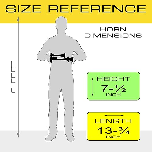 Miniatura 5 de Vixen Horns Kit de bocina de tren para camionescochesemi. Sistema completo a bordo compresor de aire de 200 psi, tanque de 5 galones, 3 trompetas.