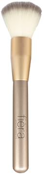 Fiera Finishing Powder Brush - Custom Facial Brush for Loose Powder - Quick & Easy Application - Lightweight & Easy to Clean - Pairs Perfectly with Fiera HD Matte Finishing Powder