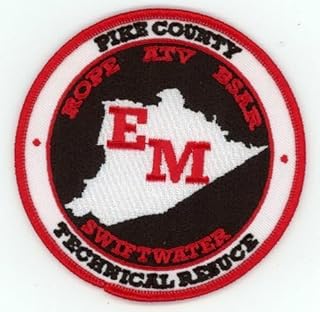 Pike County Kentucky Swift Water Technical Rescue New Patch Fire Police Sheriff