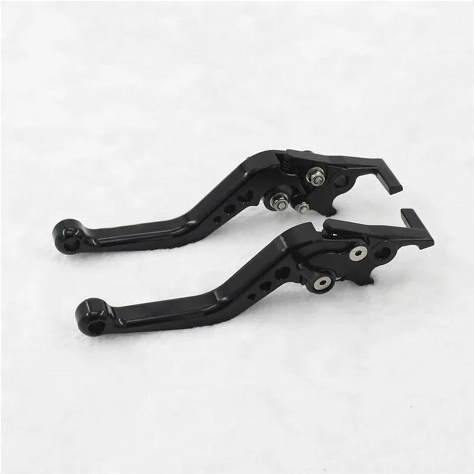 QEIEKOKLM Universal 1 Pair Alloy Motorbike Brake Handle CNC Motorcycle Clutch Drum Brake Lever Handle(A)