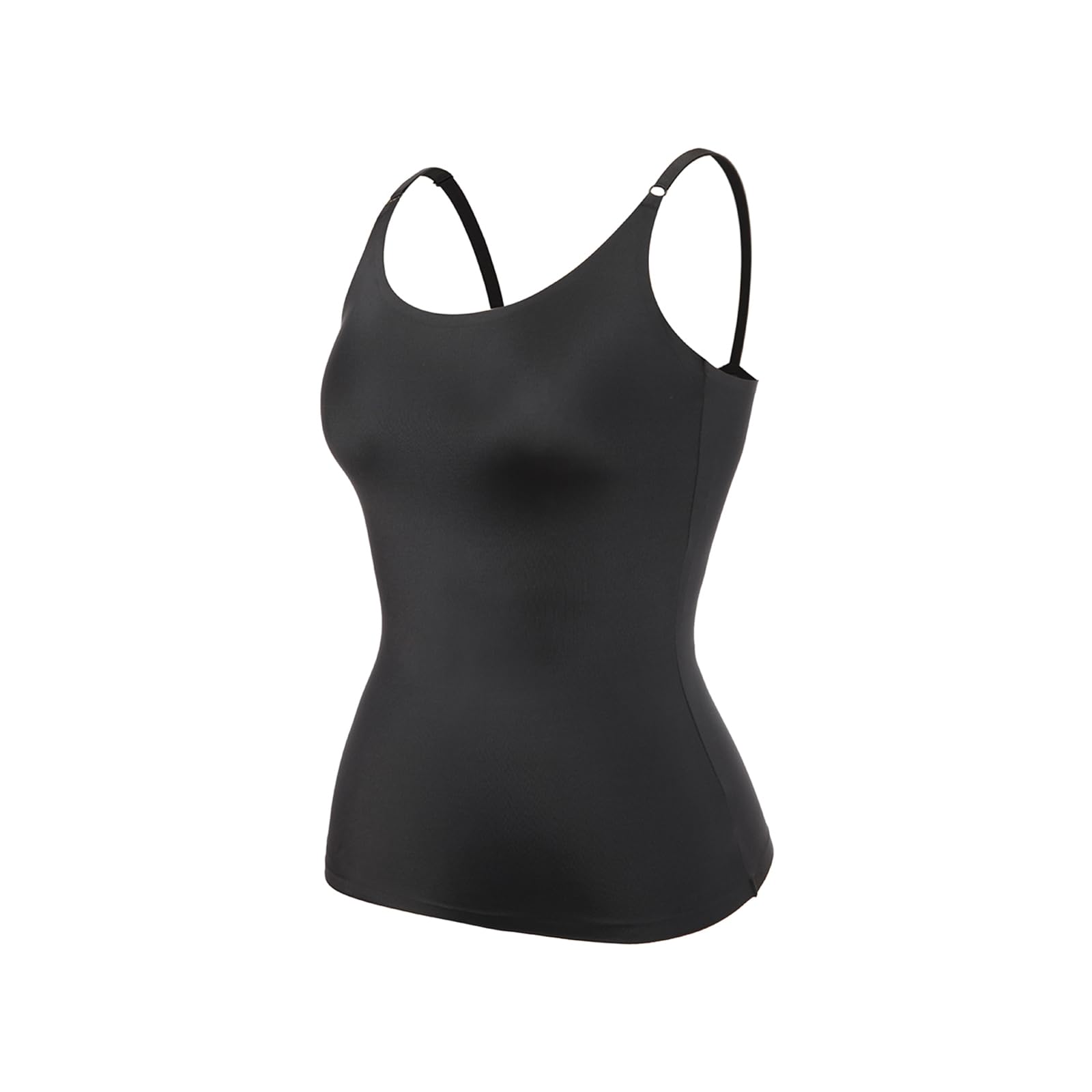 Mujeres Control de Barriga Shapewear Suave Cuerpo Shaping Camisola Camisetas sin Mangas Talla Grande Ropa Interior Adelgazante Moldeador sin Costuras