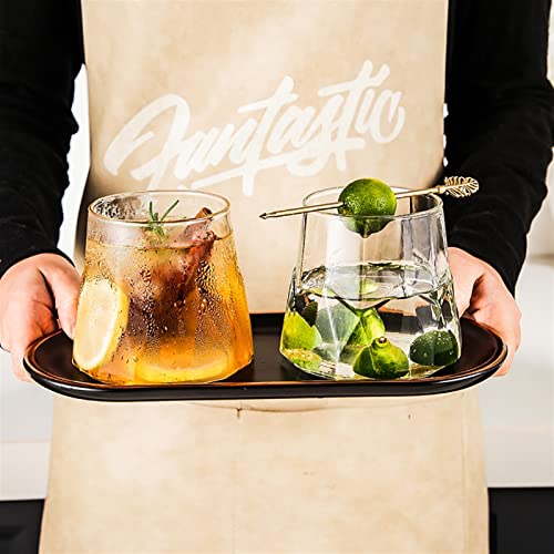 Copas de bebida estables estilo iceberg que evitan roturas de vidrio 6