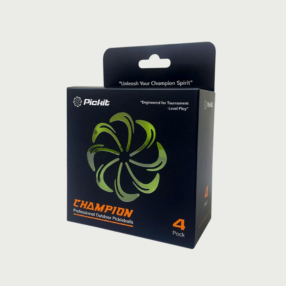 Champion Indoor Outdoor Pickleball Balls - High Performance, Durable, Consistent Bounce & Flight - 4 Pack / 60 Pack