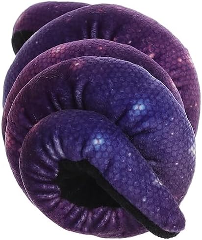 Aurora® Playful Snake Wrist Wranglers™ Twilight Galaxy Snake™ Stuffed Animal - Vibrant Colors for an Eye-Catching Design - Perfect for Kids, Adults, and Any Reptile Enthusiasts