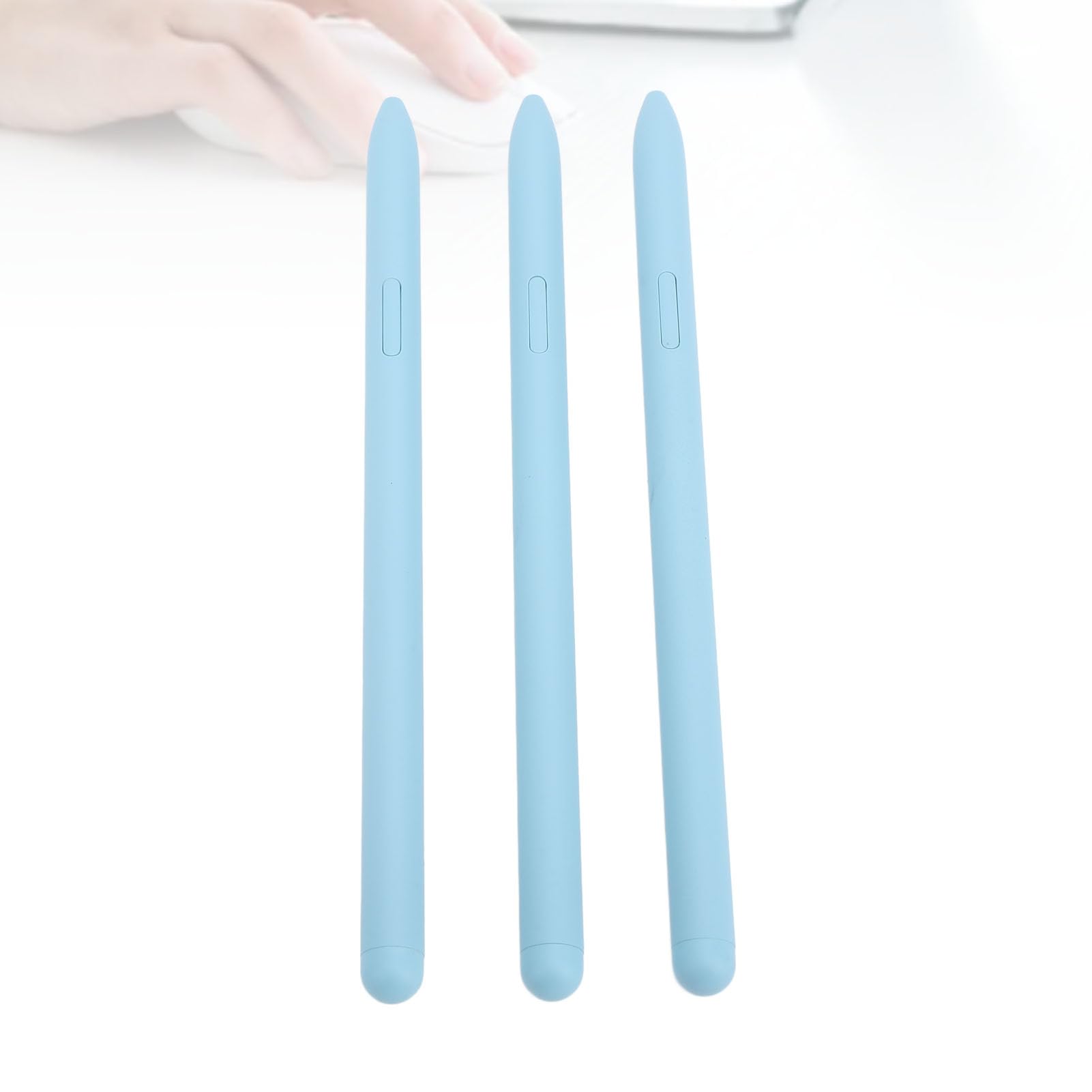 Lápiz Capacitivo con Sensibilidad a la Presión 4096, Kit de Lápiz Magnético de Repuesto Digital para Tab S6 Lite de 10,4 Pulgadas 3 Bolígrafos y 15 Puntas Incluidas (Azul)