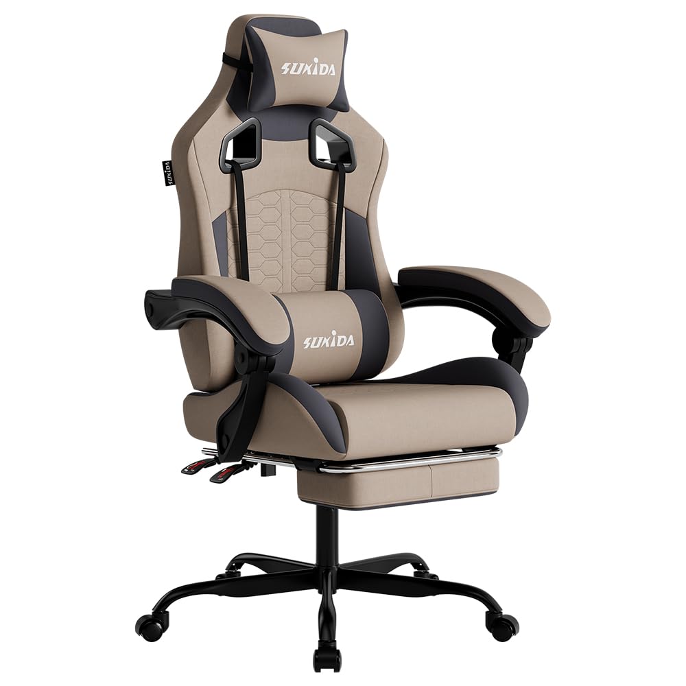 SUKIDA Ergonomic Gaming Chair for Adult