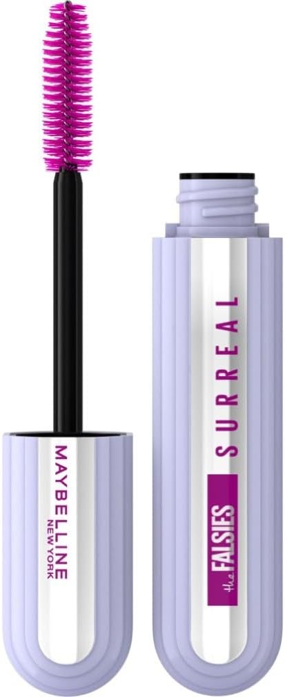 Extension Mascara, Salon-Like Extension, Length & Volume, Long-Lasting 24H Buildable Formula, The Falsies Surreal, Black