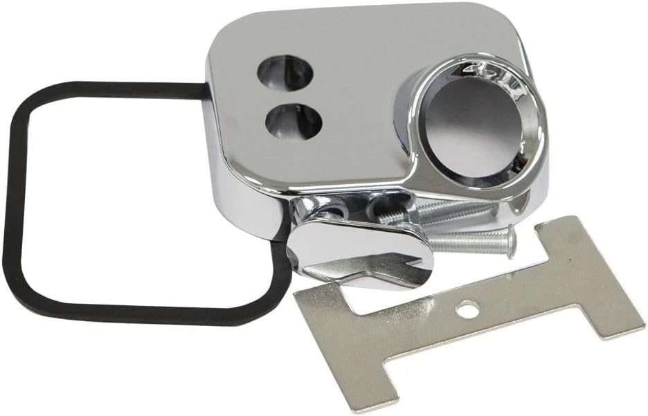 Buy-Rite Vacuum Breaker Kit for Shampoo Bowls – UPC Approved, Compatible with Most Salon Sinks, 3/8" Hose, Receiver Plate with Holes, 125 PSI, OD-VACBREAKER-KIT