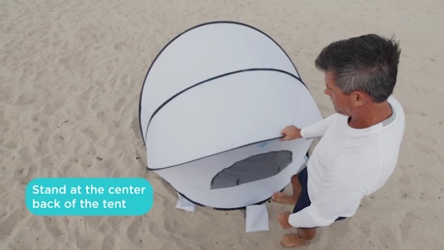 Carpa Instantánea para Playa con Protección Solar UPF 50+ Silver miniatura 7