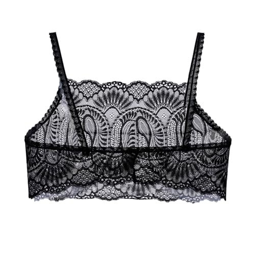 Women's Lace Camisole Crop Tops Modesty Panel Cleavage Cover up for Low Neckline Low Cut Dress3