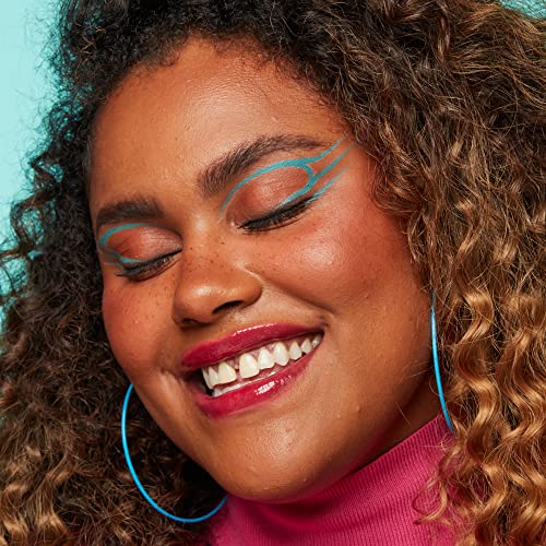 Nyx Professional Makeup Vivid Brights Liquid Liner, Smear-Resistant Eyeliner With Precise Tip - Cyan Simp #TOP2