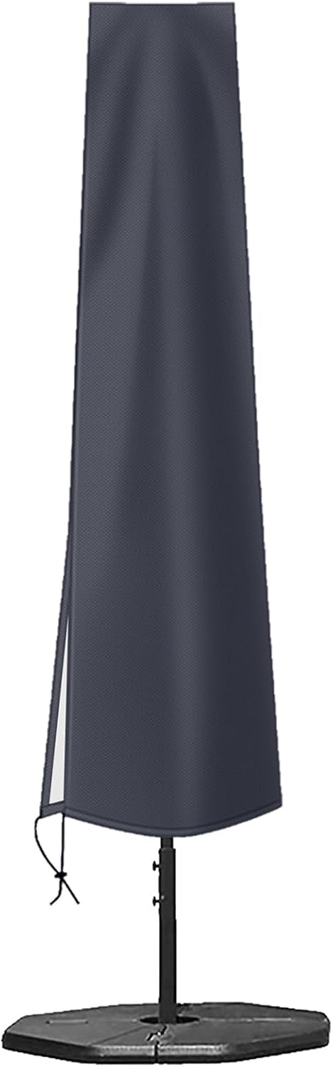 OKPOW Patio Umbrella Cover Waterproof: Fit 9ft to 12ft Outdoor Umbrellas