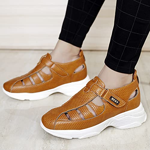 Image of BXXY Men's 3 Inch Hidden Hight Increasing Casual Outdoor Wear Sandal