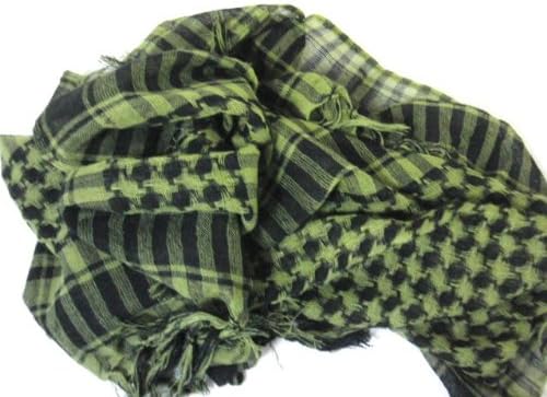 Amazon アフガンストール アラブストール シュマーグ アラブスカーフ グリーン 迷彩色 戦闘服 通販