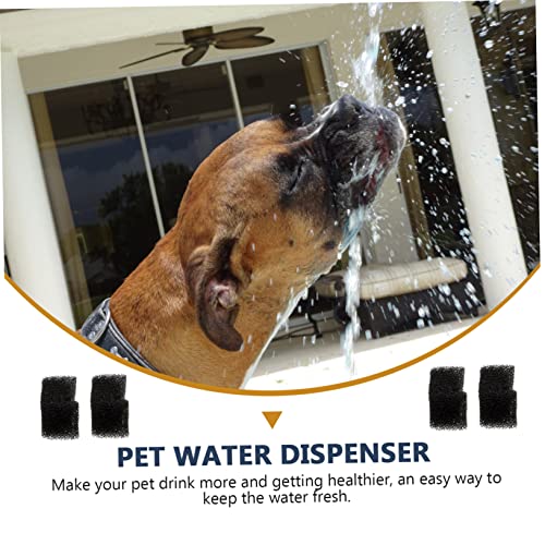 Filtros de esponja para dispensador de agua para mascota miniatura 6