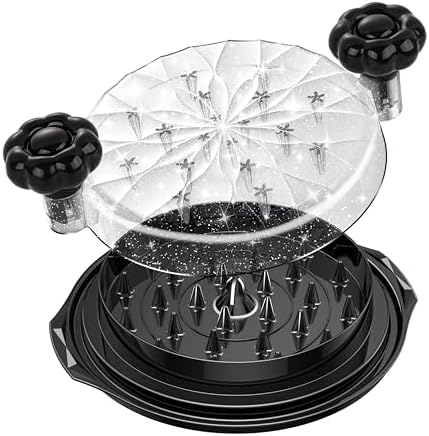 Chicken Shredder Large Chicken Shredder Tool Twist with Brush 10'' Pro Strong Anti-Slip Meat Shredders for Chicken Breast BPA Free Visible Meat Shredder Tool Twist Ergonomic Handle Black