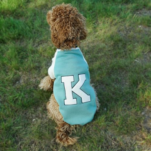 IZOCOOL - Hundepullover Fleece Hundepullover Groß Hunde Sweatshirt, Warm und Leicht, Leicht zu Tragen (Grün, M)