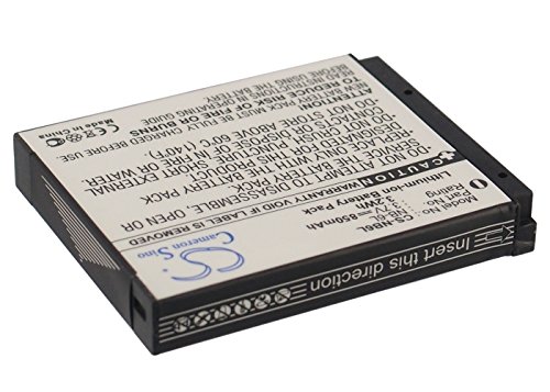 850mAh Battery Compatible with Canon PowerShot SD4000 is, SD770 is, SD980 is, SX170 is, SX240 HS, SX260 HS, SX270 HS, SX280 HS, SX500 is, SX510 HS, for Part No. NB-6L, NB-6LH