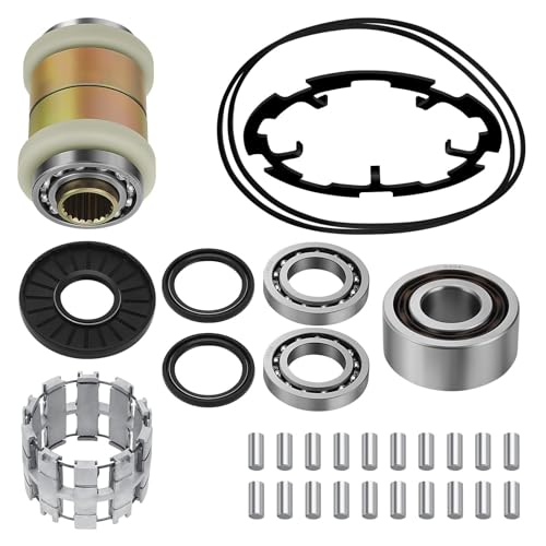 JAVIK Front Differential Rebuild kit w/Output Hub Assembly Compatible with Polaris 2011-2017 RZR 800/570/900 Ranger 570/900/Diese_l OEM3235263 3234407 3235174 3235171 3234393 3235169