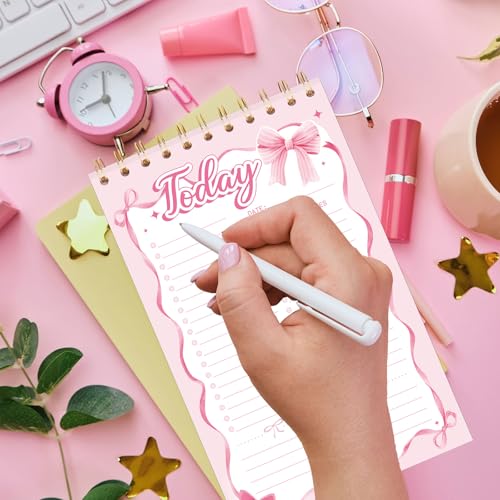 Carnet de notes A5 à spirale non daté pour fournitures d'anniversaire