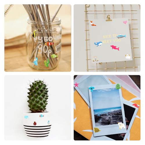80stk 3D-Aufkleber für Kinder, Verschiedene Designs Selbstklebende Aufkleber Darunter Tiere Zahlen Buchstaben Früchte Autos zum Scrapbooking für Wasserflaschen Tagebücher Diy-Bastelarbeiten