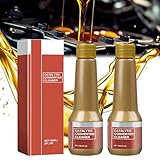 Engine Carbon Cleaner for Catalytic Converters, Catalytic Converter Cleaner, 100ml Exhaust System Pipe Carbon Removal Cleaner, Fuel System Cleaner Kits for Gas and Diesel Car(2PCS)