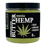 GreenIVe - Hemp Body Butter - All Natural - Hemp Body Butter - Exclusively on Amazon (8oz)