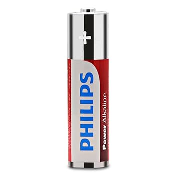 PHILIPS AAA 10 Units of Power Alkaline Batteries (AAA x10 Units), (AAA LR03P10TS/97)