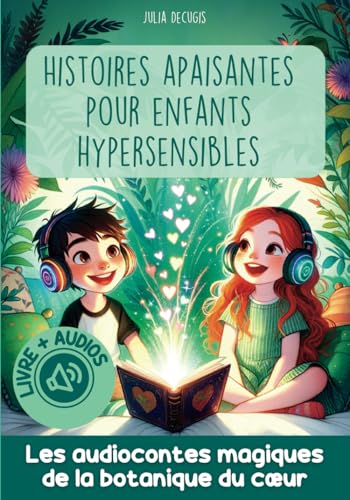 Histoires apaisantes pour enfants Hypersensibles I Les audiocontes de la botanique du cœur: Livre de conte illustré couleur + Version AUDIO des 4 contes à télécharger ou à écouter en ligne