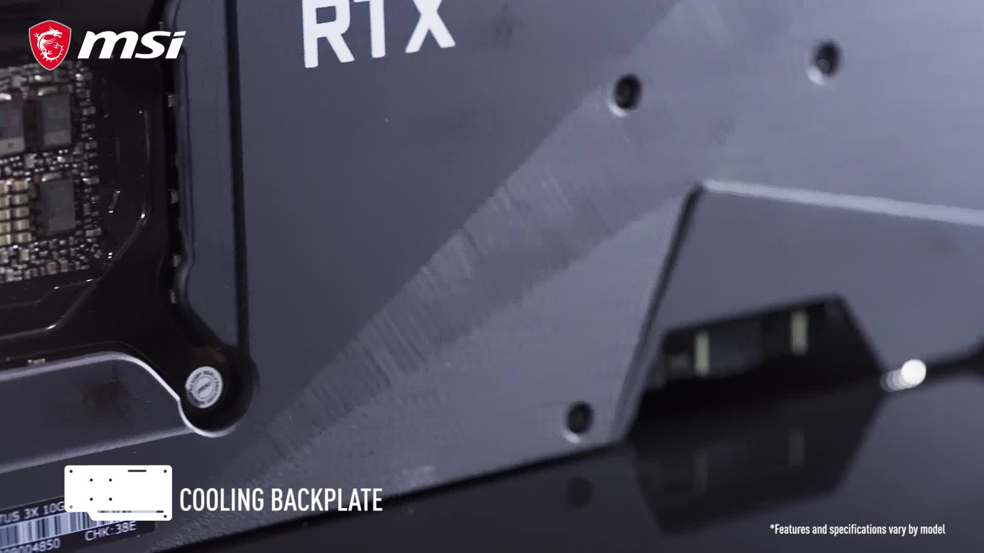 MSI GeForce RTX 3090 VENTUS 3X 24G OC Gaming Graphics Card - 24GB