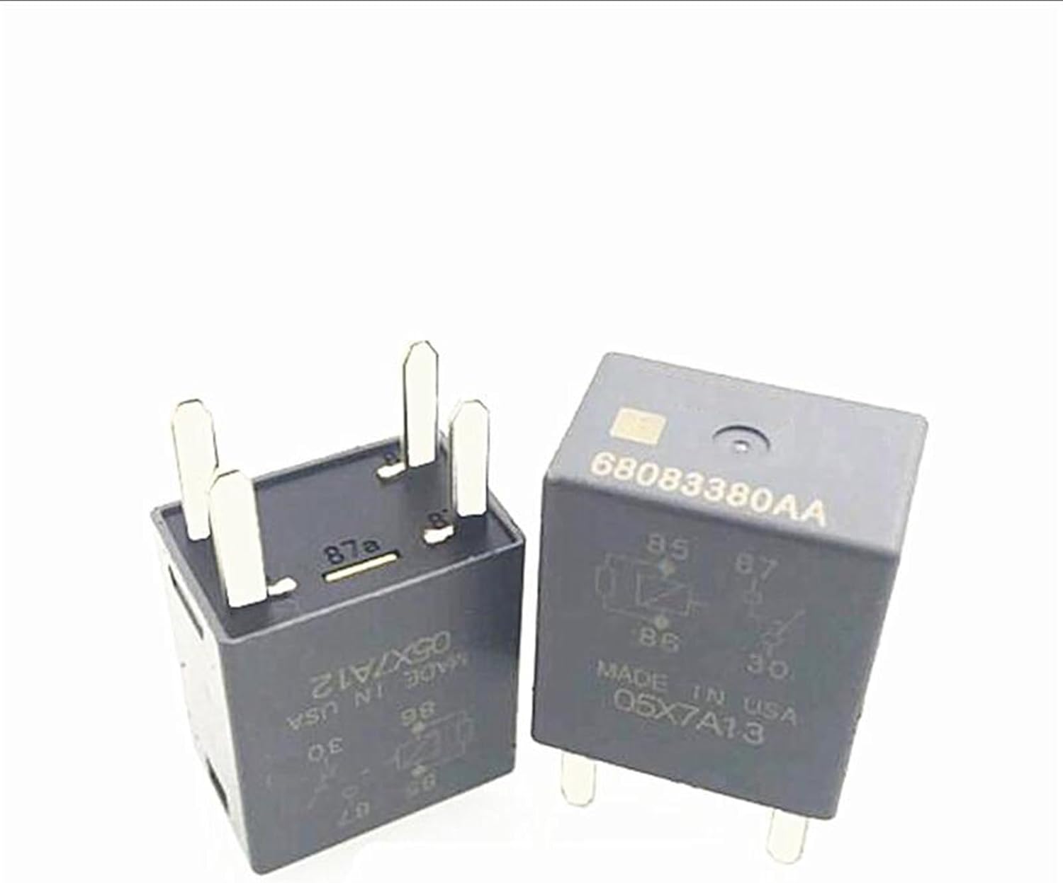 68083380AA 68083380 Relay 12VDC DC12V 12V car auto Relay 8PIN (Size : 5PCS)